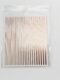 Stickers lignes rose gold